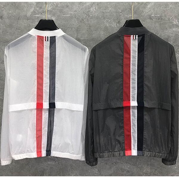 2020 fashion tb brand jacket men quick sun-protective outdoor sports coats thin casual v-neck loose skin windbreaker, Black;brown
2020 fashion tb brand jacket men quick sun-protective outdoor sports coats thin casual v-neck loose skin windbreaker, Black;brown