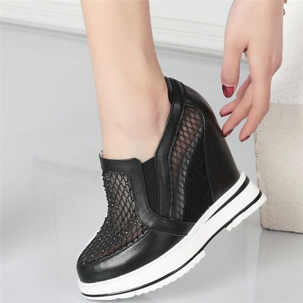 summer travel shoes women genuine leather wedges high heel gladiator sandals female breathable mesh sneakers girls casual shoes, Black
summer travel shoes women genuine leather wedges high heel gladiator sandals female breathable mesh sneakers girls casual shoes, Black