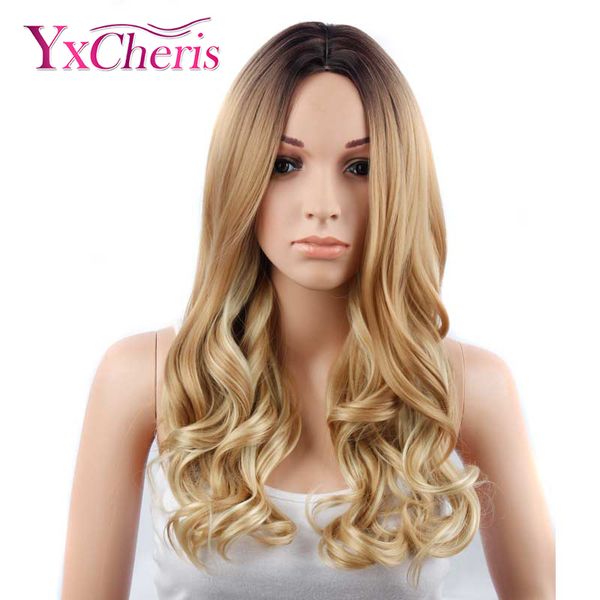 yxcheris hand made front ombre color long blonde synthetic wigs for black/white women high temperature glueless cosplay hair wig
yxcheris hand made front ombre color long blonde synthetic wigs for black/white women high temperature glueless cosplay hair wig