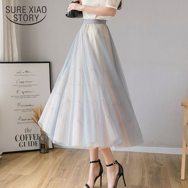 skirts 2021 summer elastic fashion long pleated women skirt fluffy jupe femme spring high waist tulle for 9587, Black
skirts 2021 summer elastic fashion long pleated women skirt fluffy jupe femme spring high waist tulle for 9587, Black