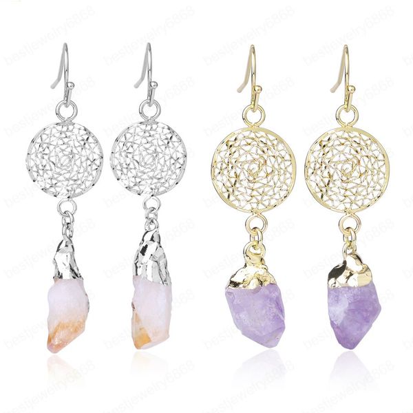 natural stone earrings for wife citrines purple crystal quartz gold silver color drop earring anniversary gift
natural stone earrings for wife citrines purple crystal quartz gold silver color drop earring anniversary gift