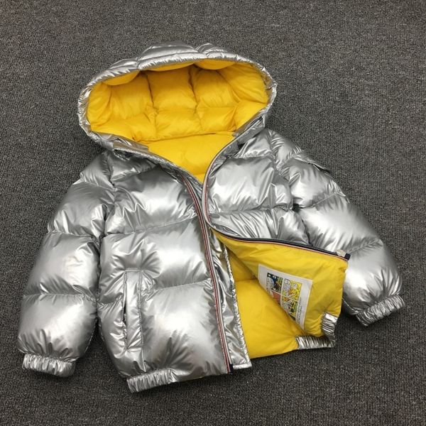 anti-season silver children's thickened down jacket short coat down jacket short children's wear coat for boys and girls, Blue;gray
anti-season silver children's thickened down jacket short coat down jacket short children's wear coat for boys and girls, Blue;gray