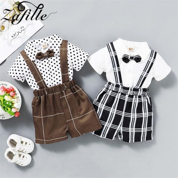 zafille new boys gentleman outfits set cotton baby boy clothes summer 2pcs shirt with bow tie+plaid short kids clothes boys sets, White
zafille new boys gentleman outfits set cotton baby boy clothes summer 2pcs shirt with bow tie+plaid short kids clothes boys sets, White