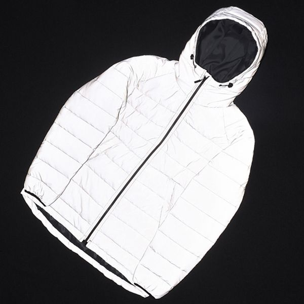 thick loose glowing parka winter short outwear reflective jacket women luminous casual overcoat hip hoodies warm streetwear, Black
thick loose glowing parka winter short outwear reflective jacket women luminous casual overcoat hip hoodies warm streetwear, Black