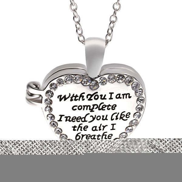 fashion letter necklace jewelry crystal love heart pendant necklace for women p box wedding gifts accessories mujer, Silver
fashion letter necklace jewelry crystal love heart pendant necklace for women p box wedding gifts accessories mujer, Silver