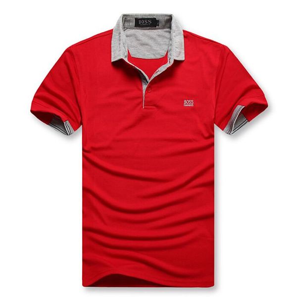 2018 new fashion casual brand men's summer cotton short-sleeved men's polo shirt large size 7 color casual clothing, White;black
2018 new fashion casual brand men's summer cotton short-sleeved men's polo shirt large size 7 color casual clothing, White;black
