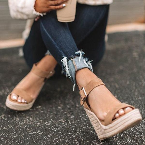 женская обувь платформы сандалии женщин peep toe высокий каблук клинья лодыжки пряжки sandalia эспадрильи женские сандалии обувь 2020 новый, Black
женская обувь платформы сандалии женщин peep toe высокий каблук клинья лодыжки пряжки sandalia эспадрильи женские сандалии обувь 2020 новый, Black