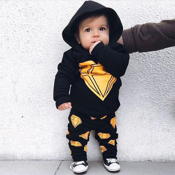 toddler kid boy clothing set long sleeve gold diamond hooded pant trouser 2pcs outfit warm tracksuit fall autumn, White
toddler kid boy clothing set long sleeve gold diamond hooded pant trouser 2pcs outfit warm tracksuit fall autumn, White