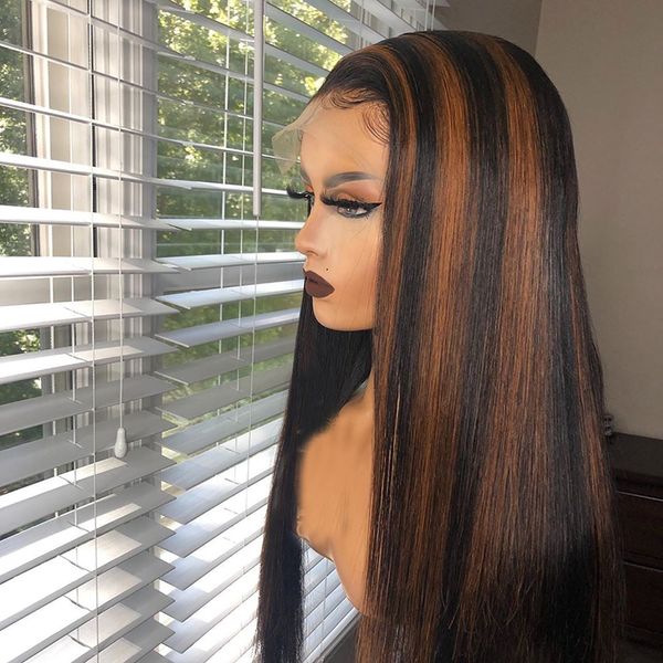 lace front wigs ombre brown color human hair straight wigs remy brazilian human hair lin man, Black;brown
lace front wigs ombre brown color human hair straight wigs remy brazilian human hair lin man, Black;brown
