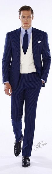 latest coat pant designs navy blue vertical stripes men prom suit double breasted slim fit 3 piece tuxedo custom blazer terno, White;black
latest coat pant designs navy blue vertical stripes men prom suit double breasted slim fit 3 piece tuxedo custom blazer terno, White;black