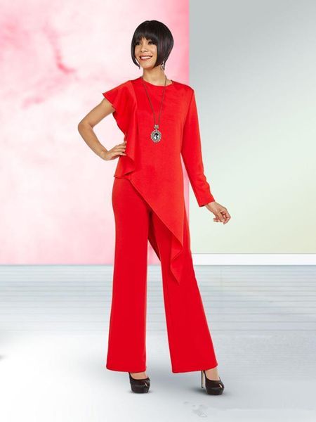 2019 new red chiffon mother of the bride suits plus size two pieces mother of bride groom pant suit for wedding pant suit, Black;red
2019 new red chiffon mother of the bride suits plus size two pieces mother of bride groom pant suit for wedding pant suit, Black;red