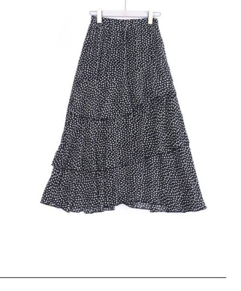 fashion style 2019 summer chiffon polka high waist dot dot skirt women's black dot long skirt pleated skirt
fashion style 2019 summer chiffon polka high waist dot dot skirt women's black dot long skirt pleated skirt