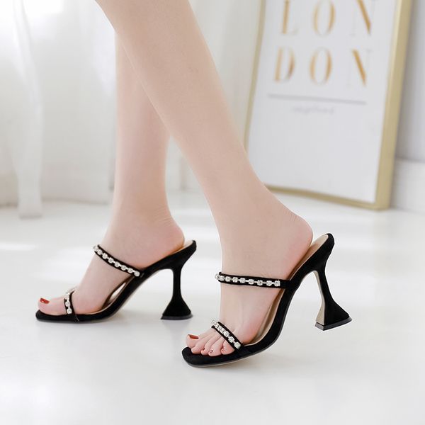 rhinestone high heels sandles shoes woman party wedding, Black
rhinestone high heels sandles shoes woman party wedding, Black