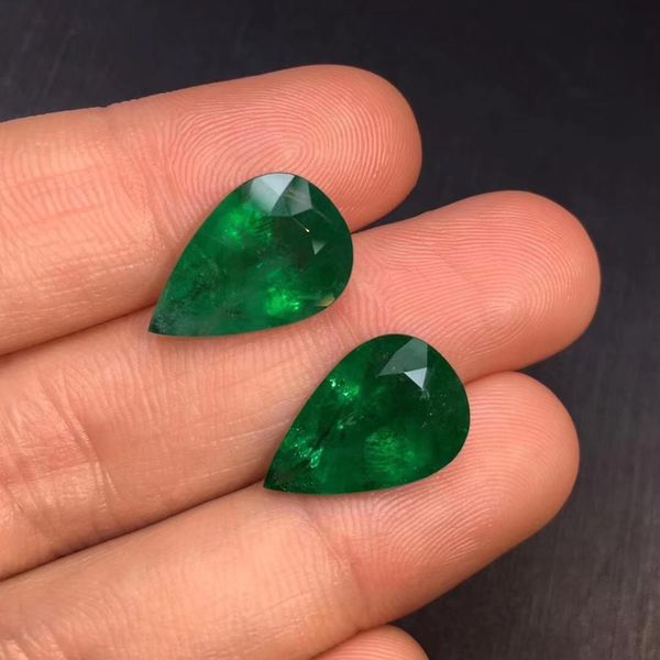 emerald total 10.54ct vivid green natural emerald 5.35ct and 5.19ct gemstones faced cut loose gemstones loose stone gems, Black
emerald total 10.54ct vivid green natural emerald 5.35ct and 5.19ct gemstones faced cut loose gemstones loose stone gems, Black