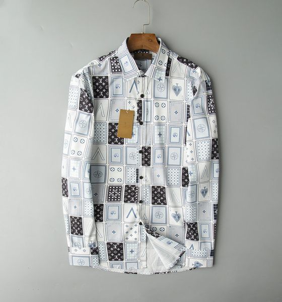 20ss vl mens designer shirt luxury trend brand shirt fashion cotton breathable plaid striped business casual summer shirt selling, White;black
20ss vl mens designer shirt luxury trend brand shirt fashion cotton breathable plaid striped business casual summer shirt selling, White;black