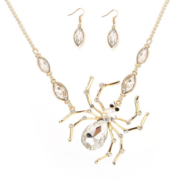 2019 spider jewelry set china factory directly sell christmas holiday fashion alloy earrings necklace for women gift, Silver
2019 spider jewelry set china factory directly sell christmas holiday fashion alloy earrings necklace for women gift, Silver