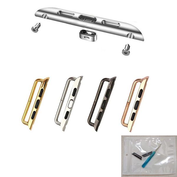 Metal connector for apple watch band 42mm 38mm iwatch 3 2 1 tainle teel adapter watch acce orie a pair
Metal connector for apple watch band 42mm 38mm iwatch 3 2 1 tainle teel adapter watch acce orie a pair