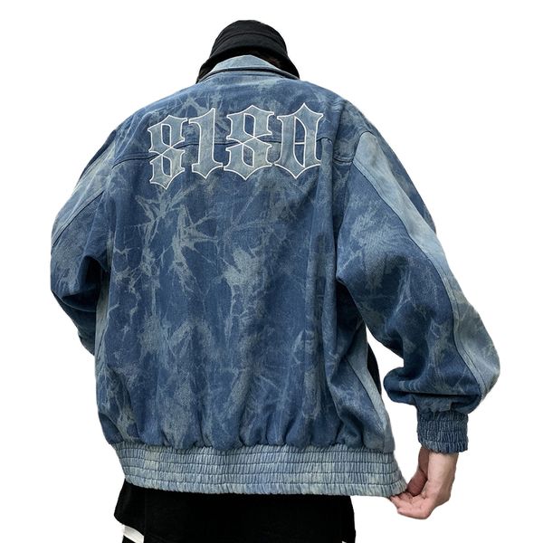 2020 men's fashion denim jacket hip hop jeans jacket tie dye color block harajuku outwear bib sleeve oversized streetwear coats, Black;brown
2020 men's fashion denim jacket hip hop jeans jacket tie dye color block harajuku outwear bib sleeve oversized streetwear coats, Black;brown