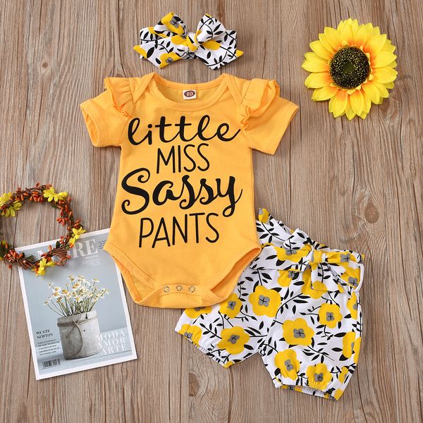 children's wear new 2020 explosion summer letter flower flying sleeve t-shirt + shorts and belt + turban, White
children's wear new 2020 explosion summer letter flower flying sleeve t-shirt + shorts and belt + turban, White
