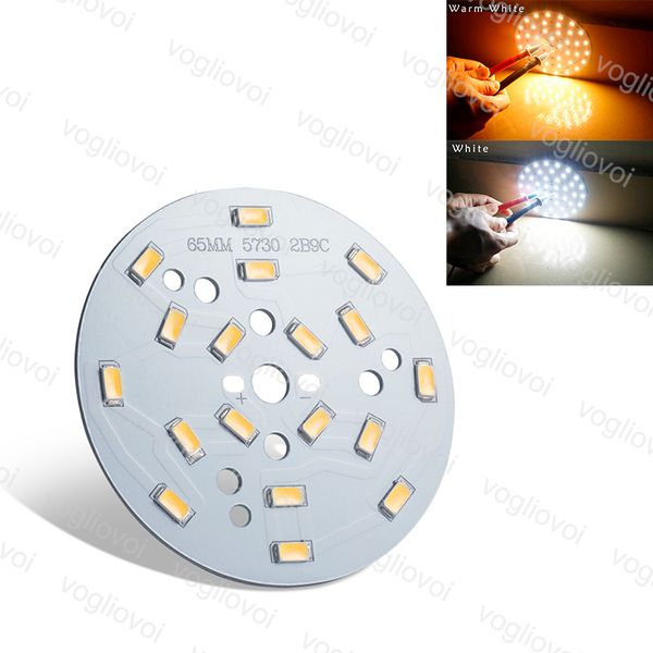 Light Plate Pcb With Smd5730 Led Panel 9w 65mm Lighting Accessories 3000k 6500k For Ceiling Blub Flood Downlight Eub