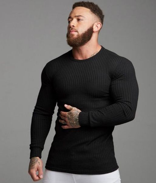 mens designer long sleeve solid color t shirts fashion slim crew neck sport casual males clothes, White;black
mens designer long sleeve solid color t shirts fashion slim crew neck sport casual males clothes, White;black