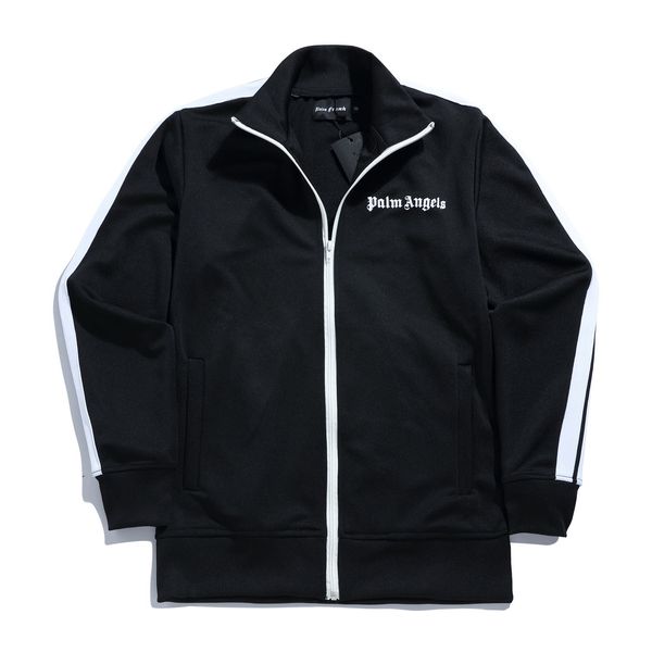 Palm Angels Mens Coat Casual Solid Color High Street Autumn Spring Winter Work Out Side Striped Windbreaker
Palm Angels Mens Coat Casual Solid Color High Street Autumn Spring Winter Work Out Side Striped Windbreaker