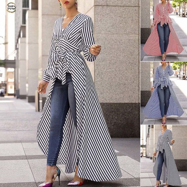 new 2019 spring autumn women blouse black strips v-neck long sleeve work shirts women office striped blouse for business, White
new 2019 spring autumn women blouse black strips v-neck long sleeve work shirts women office striped blouse for business, White
