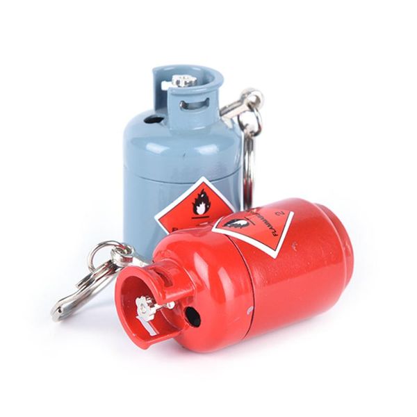 lovely mini gas cylinder shaped key chain refillable butane cigarette flame lighter for man no gas till u fill gift, Silver
lovely mini gas cylinder shaped key chain refillable butane cigarette flame lighter for man no gas till u fill gift, Silver