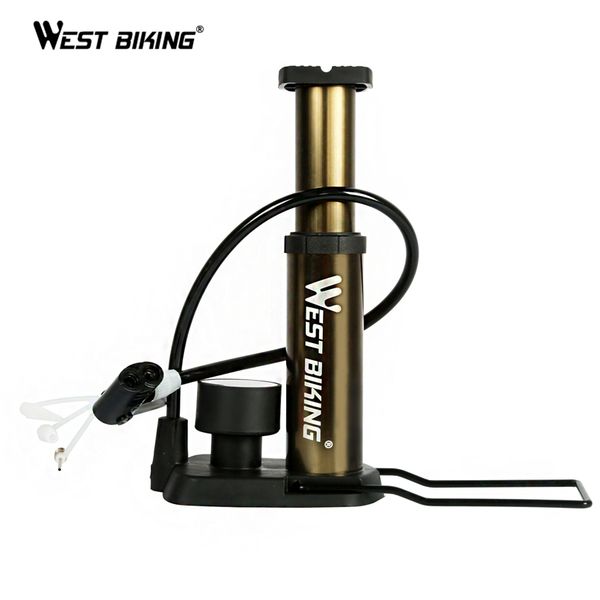 west biking 120psi ultralight mtb bicycle pump high pressure pump with barometer outdoor sports cycling portable pedal bike
west biking 120psi ultralight mtb bicycle pump high pressure pump with barometer outdoor sports cycling portable pedal bike