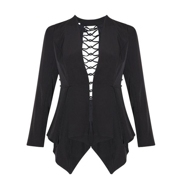 women's suits & blazers elegant beading blazer for women v neck long sleeve hollow out tunic slim coat female fashion clothing 2021, White;black
women's suits & blazers elegant beading blazer for women v neck long sleeve hollow out tunic slim coat female fashion clothing 2021, White;black
