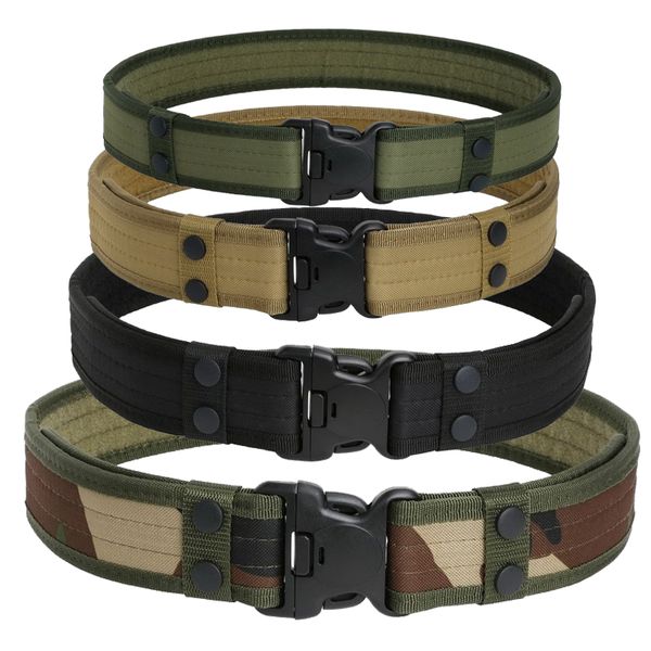 tactical belt swat duty gear men automatic buckle waist support belt hiking sports casual nylon molle canvas, Black;brown
tactical belt swat duty gear men automatic buckle waist support belt hiking sports casual nylon molle canvas, Black;brown