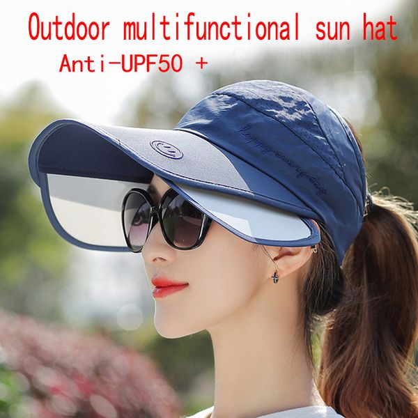 wide brim hats flyou sun summer hat outdoor uv protection large cap beach visor empty caps foldable, Blue;gray
wide brim hats flyou sun summer hat outdoor uv protection large cap beach visor empty caps foldable, Blue;gray