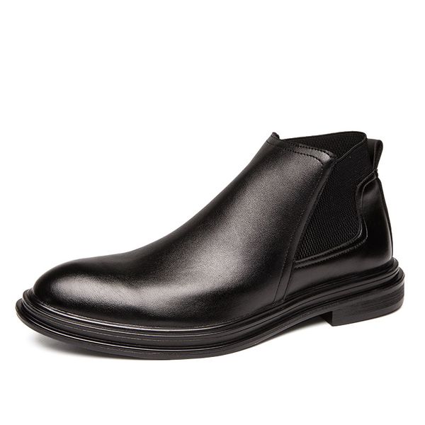 new men's boots ankle boots british style man soft leather wedding outdoor all season party schoes shoes men, Black
new men's boots ankle boots british style man soft leather wedding outdoor all season party schoes shoes men, Black