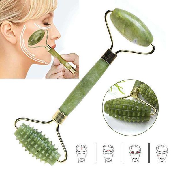 facial massage roller double heads jade stone face lift hands body skin relaxation slimming beauty health skin care tools
facial massage roller double heads jade stone face lift hands body skin relaxation slimming beauty health skin care tools