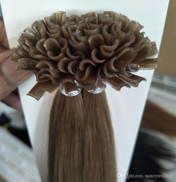 12--26inch u tip european remy human hair extensions 100g/pack 1g/s,100s/lot, color 4& color #613 nail russion remy hair, dhl, Black
12--26inch u tip european remy human hair extensions 100g/pack 1g/s,100s/lot, color 4& color #613 nail russion remy hair, dhl, Black