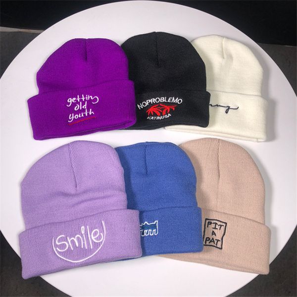 men women autumn winter letter new wild knitted wool hat korean version of the tide outdoor casual sports cap comfortable 
men women autumn winter letter new wild knitted wool hat korean version of the tide outdoor casual sports cap comfortable