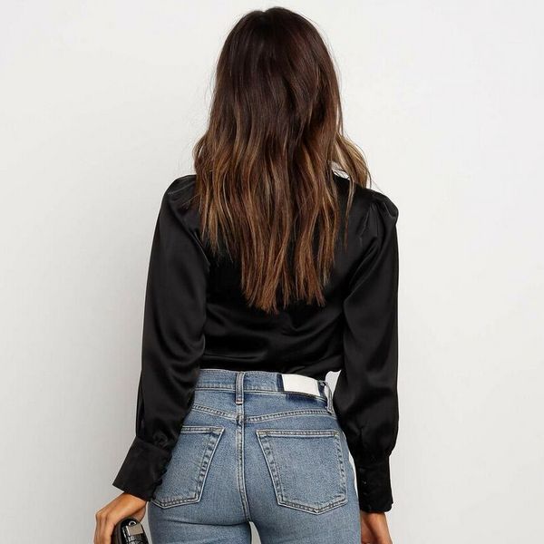 autumn winter fashion turtleneck long sleeve satin silk t shirt slim smooth casual t-shirt women 2019 basic tees shirts, White
autumn winter fashion turtleneck long sleeve satin silk t shirt slim smooth casual t-shirt women 2019 basic tees shirts, White