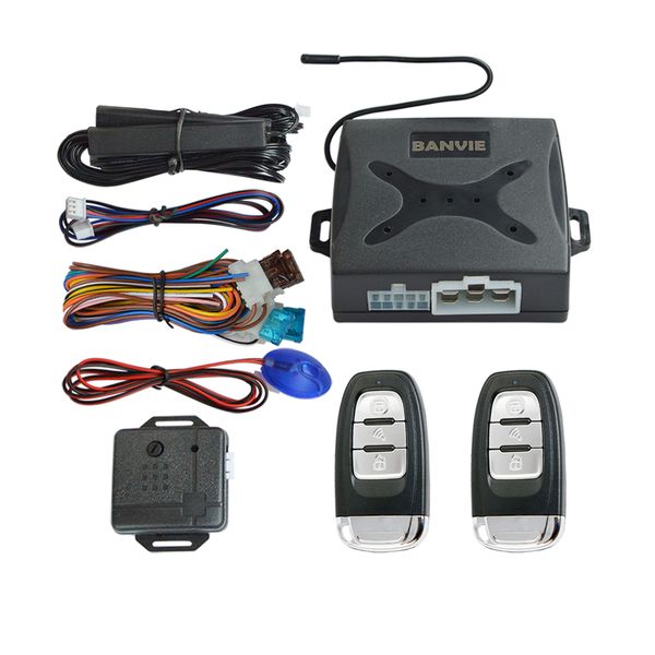 banvie pke car alarm system with passive keyless entry anti theft auto central door locking
banvie pke car alarm system with passive keyless entry anti theft auto central door locking