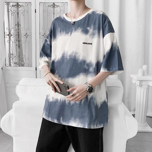 men's t-shirts tie dye striped tees shirts summer casual streetwear tshirts harajuku hip hop short sleeve fashion hipster t-shirt m-xx, White;black
men's t-shirts tie dye striped tees shirts summer casual streetwear tshirts harajuku hip hop short sleeve fashion hipster t-shirt m-xx, White;black