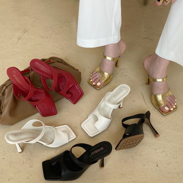 2020 women slides 10cm high heels gold mules fetish summer slip on toe sandals heels slippers prom sandles party shoes, Black
2020 women slides 10cm high heels gold mules fetish summer slip on toe sandals heels slippers prom sandles party shoes, Black