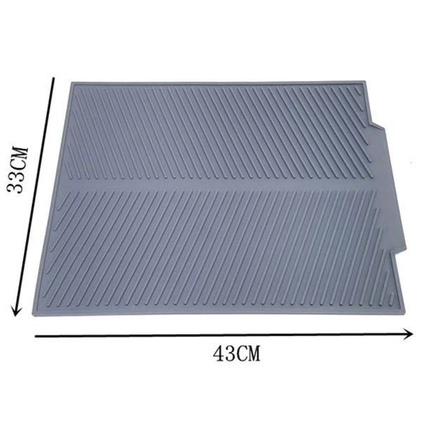 silicone dish drying mat flume folding draining mat,rectangle drain mat drying dishes pad heat resistant non-slip tray gray other bakeware
silicone dish drying mat flume folding draining mat,rectangle drain mat drying dishes pad heat resistant non-slip tray gray other bakeware
