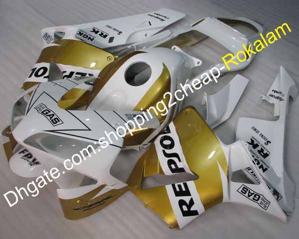 motorcycle fairing for honda cbr600rr f5 2003 2004 cbr600 600rrf cbr 600 rr 03 04 white golden abs cowling set (injection molding)
motorcycle fairing for honda cbr600rr f5 2003 2004 cbr600 600rrf cbr 600 rr 03 04 white golden abs cowling set (injection molding)