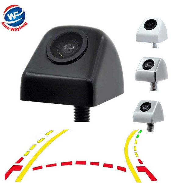 

car intelligent dynamic trajectory moving guide parking line rear view reverse backup tracks camera for android dvd monitor