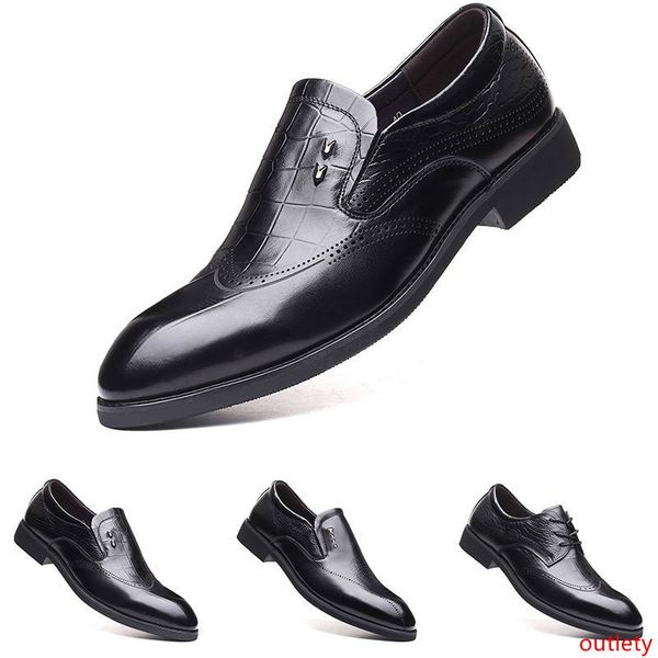 2020 new arrivel fashion 37-44 new men s leather men s shoes overshoes british casual shoes espadrilles ten