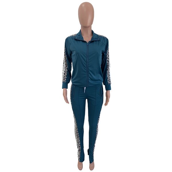 new women leopard splice mock neck long sleeves zipper casual sport clothes set sportswear, White;black
new women leopard splice mock neck long sleeves zipper casual sport clothes set sportswear, White;black