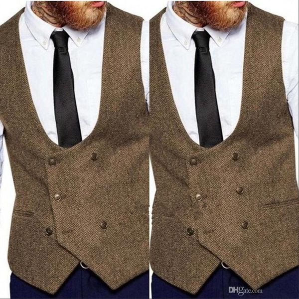 2020 brown groom vests country wedding wool herringbone tweed vest slim fit men's vest for suit dress waistcoat farm groomsmen attire, Black
2020 brown groom vests country wedding wool herringbone tweed vest slim fit men's vest for suit dress waistcoat farm groomsmen attire, Black