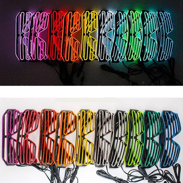 party wire led glasses fashion flash luminous sunglasses light up glasses rave costume eyewear birthday party decor jj20064, White;black
party wire led glasses fashion flash luminous sunglasses light up glasses rave costume eyewear birthday party decor jj20064, White;black