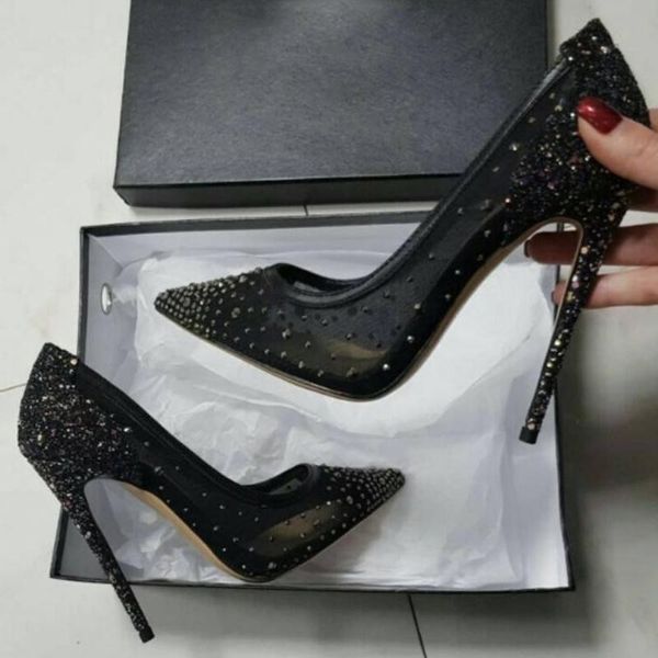 2020 new fashion shoes pointed toes black grenadine rhinestone stiletto heel women pumps high heels chic shoes trendy party dress shoes
2020 new fashion shoes pointed toes black grenadine rhinestone stiletto heel women pumps high heels chic shoes trendy party dress shoes