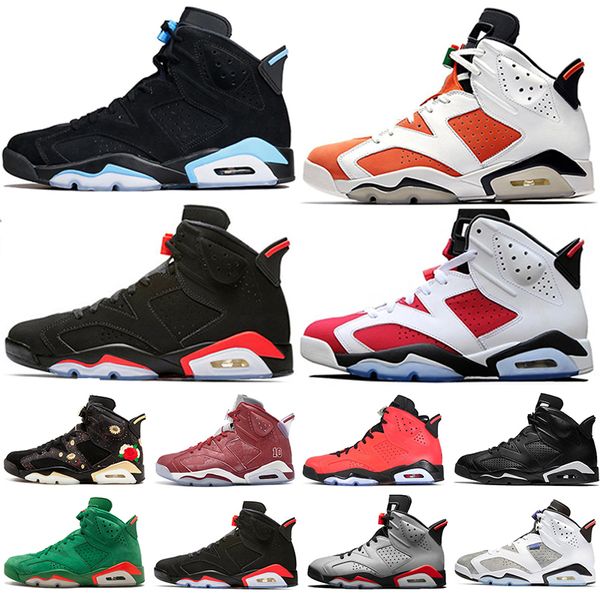 2019 Bred VI 6 6s Mens Basketball Shoes Infrared 23 3M Reflective Tinker Slam Dunk CNY Wheat Men Sport Sneakers Designer Trainers Size 40-47
2019 Bred VI 6 6s Mens Basketball Shoes Infrared 23 3M Reflective Tinker Slam Dunk CNY Wheat Men Sport Sneakers Designer Trainers Size 40-47