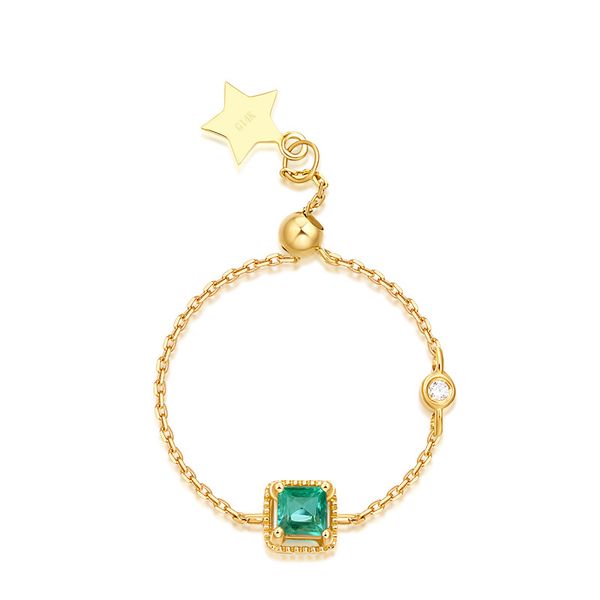 elegant emerald 14k real solid gold chain link rings bands for women female fancy upscale genuine gemstone office jewelry gift, Golden;silver
elegant emerald 14k real solid gold chain link rings bands for women female fancy upscale genuine gemstone office jewelry gift, Golden;silver